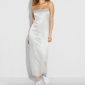 Theory Abbott Satin Slip Dress - image 1